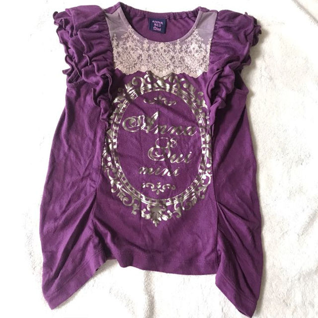 ANNA SUI mini(アナスイミニ)のアナスイミニ ANNA SUI mini 8090  キッズ/ベビー/マタニティのキッズ服女の子用(90cm~)(Tシャツ/カットソー)の商品写真