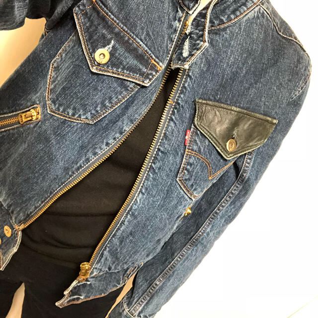 Levi's(リーバイス)のリーバイス Gジャン ライダース ジャケット レディースのジャケット/アウター(Gジャン/デニムジャケット)の商品写真