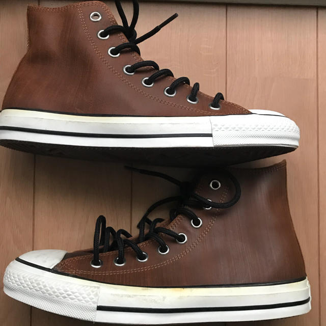 CONVERSE(コンバース)のコンバース レザーハイカット メンズの靴/シューズ(スニーカー)の商品写真