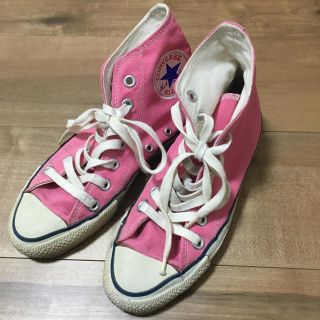 コンバース(CONVERSE)のコンバース  made in USA ピンク (スニーカー)