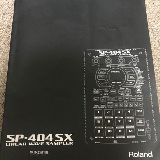 Roland(ローランド)のRoland SP404SX　サンプラー　美品 箱あり（送料込み） 楽器のDJ機器(その他)の商品写真