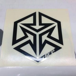 ダイス(DICE)のDICE ダイス ステッカー SQUARE SHEET STICKER 黒 正規(アクセサリー)