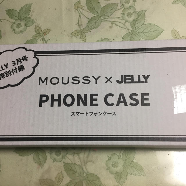 moussy(マウジー)のJELLY付録マウジースマートフォンケース スマホ/家電/カメラのスマホアクセサリー(モバイルケース/カバー)の商品写真