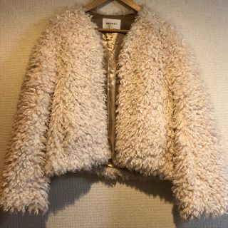 マウジー(moussy)のマウジー プードルファーコート(毛皮/ファーコート)