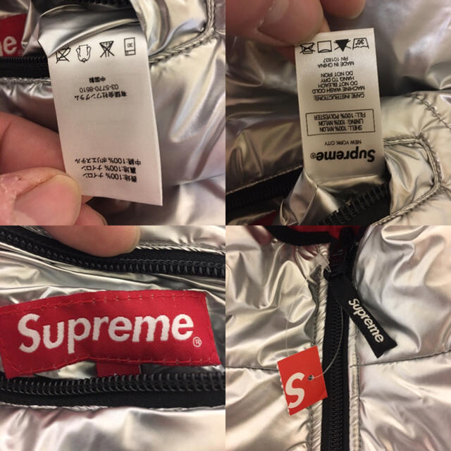 Supreme(シュプリーム)のsupreme Reversible Puffy Jacket 新品 Lサイズ メンズのジャケット/アウター(ダウンジャケット)の商品写真