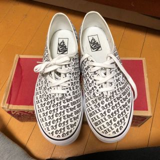 ヴァンズ(VANS)のVANS authentic OTW-AF  TRUE WHITE(スニーカー)