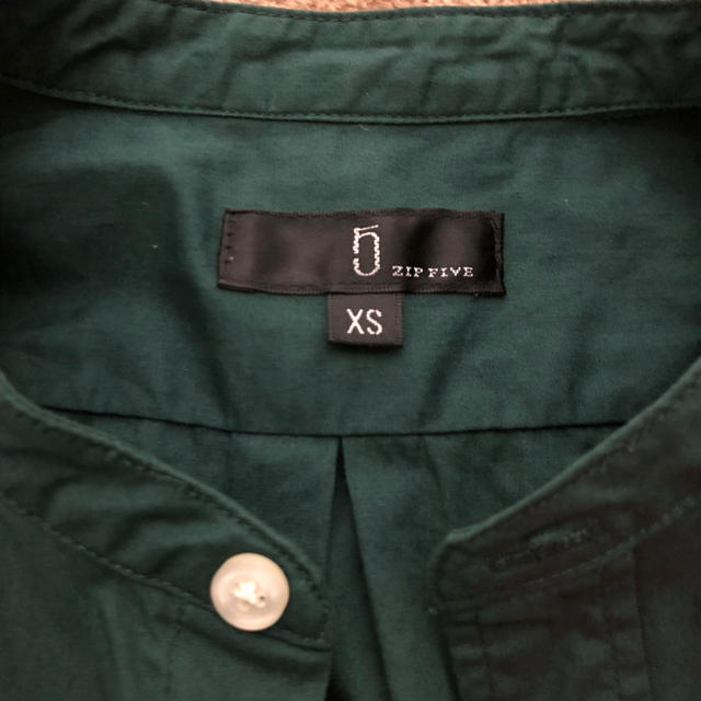 ZIP FIVE 無地半袖シャツ メンズのトップス(シャツ)の商品写真