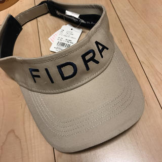 フィドラ(FIDRA)のゴルフ キャップ サンバイザー(サンバイザー)