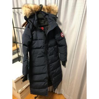 カナダグース(CANADA GOOSE)の人気　Mysitque　CANADA　GOOSE　ネイビー　(ダウンコート)