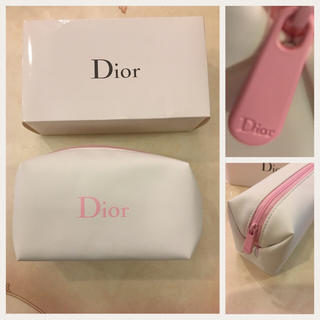ディオール(Dior)のディオール ポーチ Dior CD DIOR コスメ 化粧ポーチ 新品未使用(ポーチ)