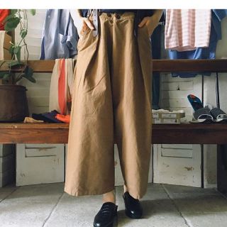 nest Robe - コットンリネン オックスタックワイドパンツの通販 by