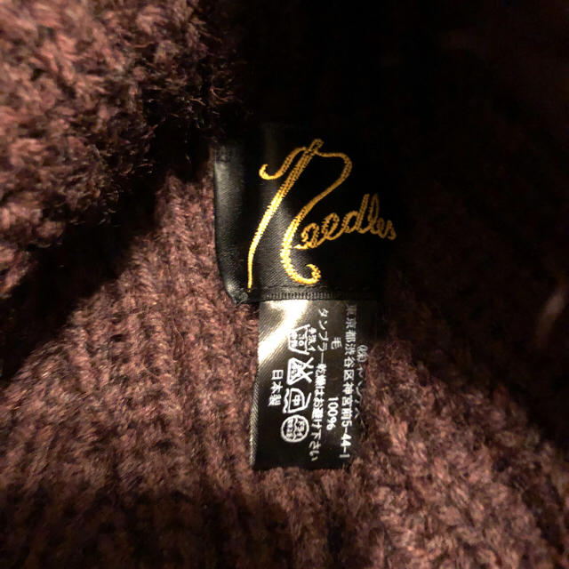 高品質セール Needles - needles ボンバーキャップ ボルドーの通販 by