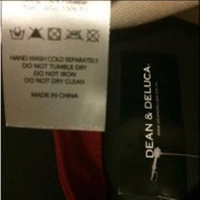 DEAN & DELUCA(ディーンアンドデルーカ)の【発送2/1~】ディーンアンドデルーカ トートバック 赤 バンコク限定 紙袋付 レディースのバッグ(トートバッグ)の商品写真