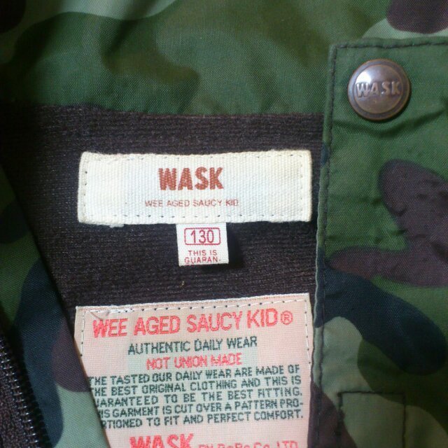 WASK(ワスク)のWASK2wayナイロンパーカー☆ キッズ/ベビー/マタニティのキッズ服男の子用(90cm~)(その他)の商品写真
