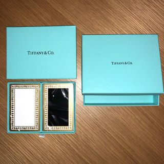 ティファニー(Tiffany & Co.)のティファニー トランプ 2個組 新品未開封 外箱付 TIFFANY & Co.(トランプ/UNO)