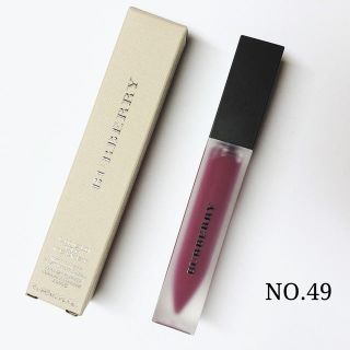 バーバリー(BURBERRY)のバーバリー リキッド リップベルベット  NO.49(口紅)