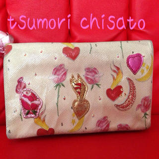 ツモリチサト(TSUMORI CHISATO)のツモリチサト長財布♡ピンクのお花柄(財布)