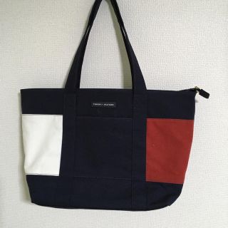 トミーヒルフィガー(TOMMY HILFIGER)のTOMMY HILFIGERキャンパス生地トートバッグ 未使用(トートバッグ)