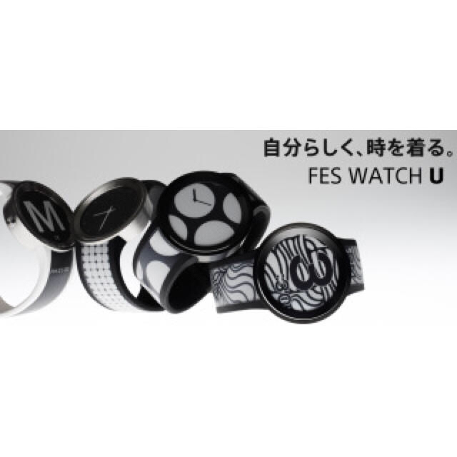 SONY(ソニー)のFES WATCH UフェスウォッチU Premium Black 備品完備 メンズの時計(ラバーベルト)の商品写真