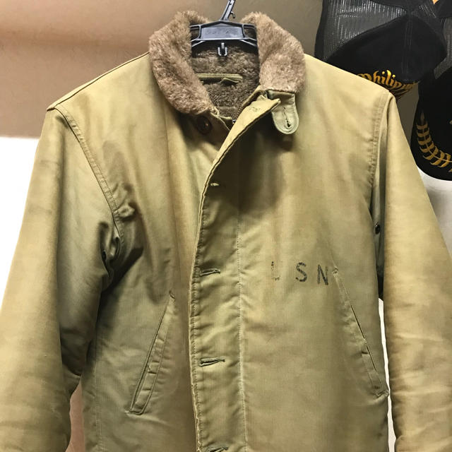 N-1 デッキジャケット USN 40s USNAVY RRL ヘイルメリー