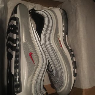 ナイキ(NIKE)のナイキ  スニーカー エアマックス97 シルバーヴレットOG QS(スニーカー)