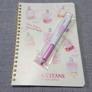 ロクシタン(L'OCCITANE)のノートとボールペン(ノート/メモ帳/ふせん)