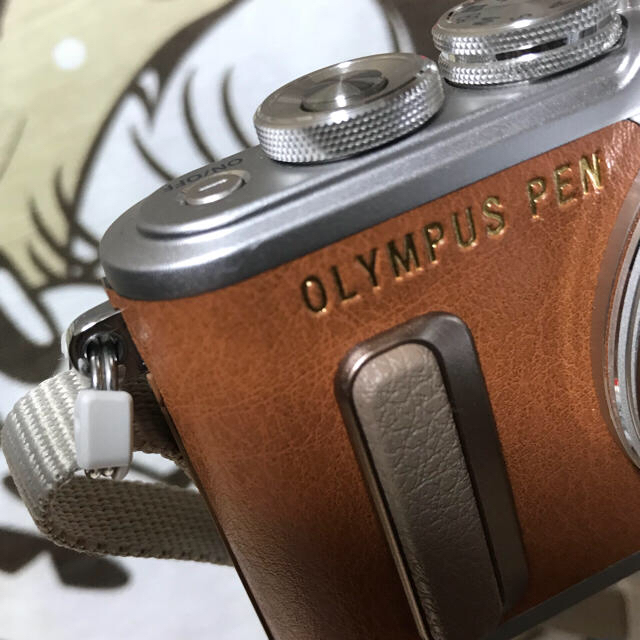 OLYMPUS(オリンパス)のOLYMPUS PEN E-PL8 ダブルズームキット スマホ/家電/カメラのカメラ(ミラーレス一眼)の商品写真