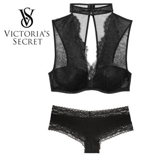 ヴィクトリアズシークレット(Victoria's Secret)のVSチョーカーネックブラ&ショーツセット(ブラ&ショーツセット)