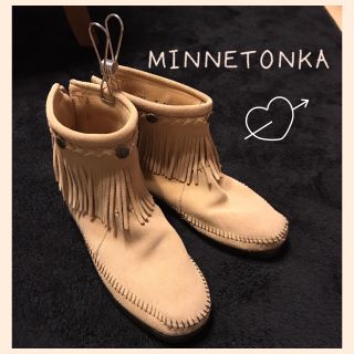 ミネトンカ(Minnetonka)のミネトンカ♡ フリンジショートブーツ(ブーツ)