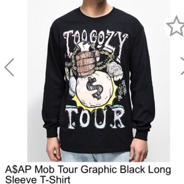 ラス1 A$AP Mob Cozy Tour Long Sleeve XL