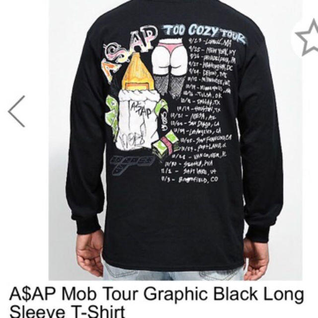 ラス1 A$AP Mob Cozy Tour Long Sleeve XL 1