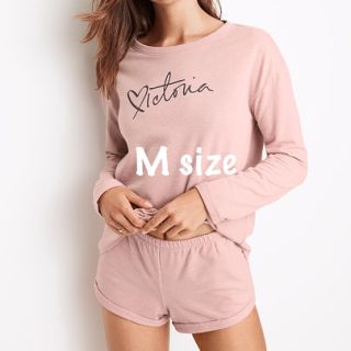 ヴィクトリアズシークレット(Victoria's Secret)の新品 ヴィクトリアシークレット セットアップ 上下セット PINK S M  (ルームウェア)