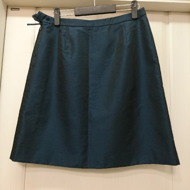 Aylesbury(アリスバーリー)のAylesbury大きいサイズ キラキラ紺色スカート レディースのスカート(ひざ丈スカート)の商品写真