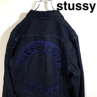 ステューシー(STUSSY)のstussy  デニムジャケット ステューシー(Gジャン/デニムジャケット)