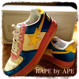 アベイシングエイプ(A BATHING APE)のSneakers by APE2set(スニーカー)