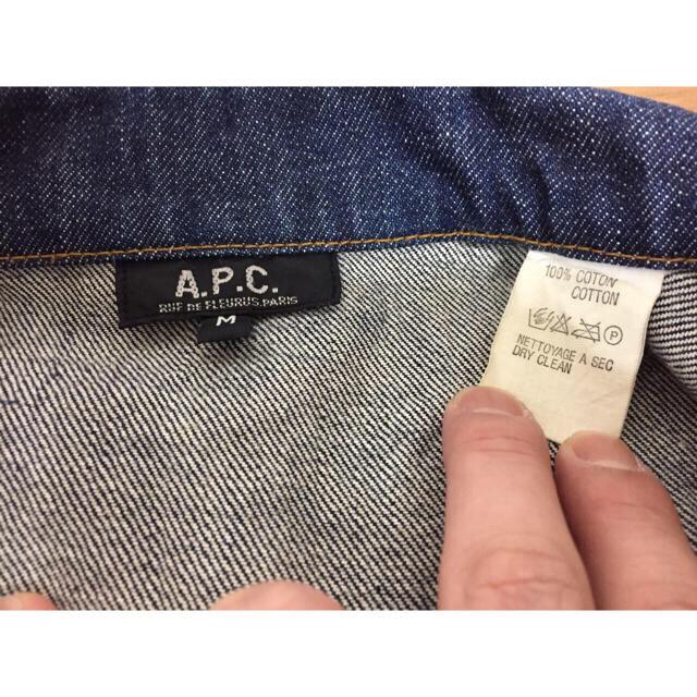 A.P.C(アーペーセー)の※最終値下げ！ アーペーセー/A.P.C.［デニムジャケット］ メンズのジャケット/アウター(Gジャン/デニムジャケット)の商品写真