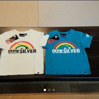 クイックシルバー(QUIKSILVER)のクイックシルバー　キッズ　Tｼｬﾂ　二枚セット(Tシャツ/カットソー)