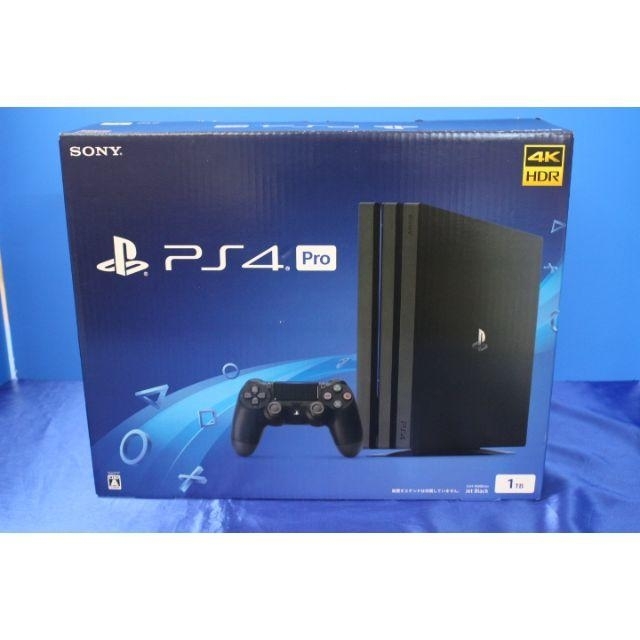 新品保証あり PS4 プレイステーション4 Pro 1TB ジェットブラック