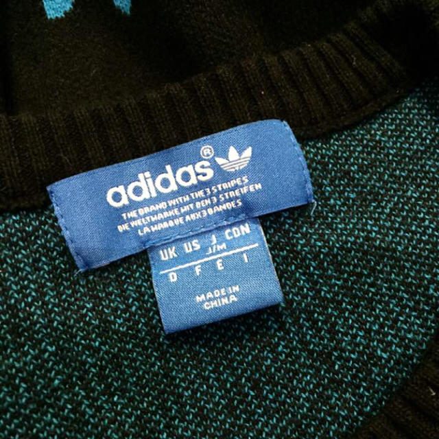 adidas(アディダス)のオコたま様・adidas Originals トレフォイル ニット メンズのトップス(ニット/セーター)の商品写真