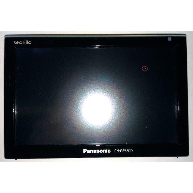 Panasonic(パナソニック)のパナソニック　CN-GP530D　カーナビ　ゴリラ　中古　おまけ付き 自動車/バイクの自動車(カーナビ/カーテレビ)の商品写真