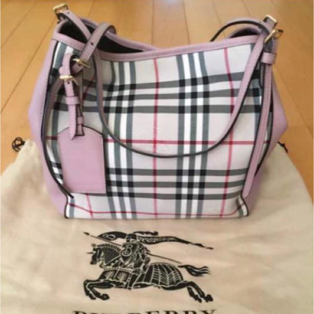 BURBERRY(バーバリー)のあきさん専用 バーバリーバック レディースのバッグ(トートバッグ)の商品写真