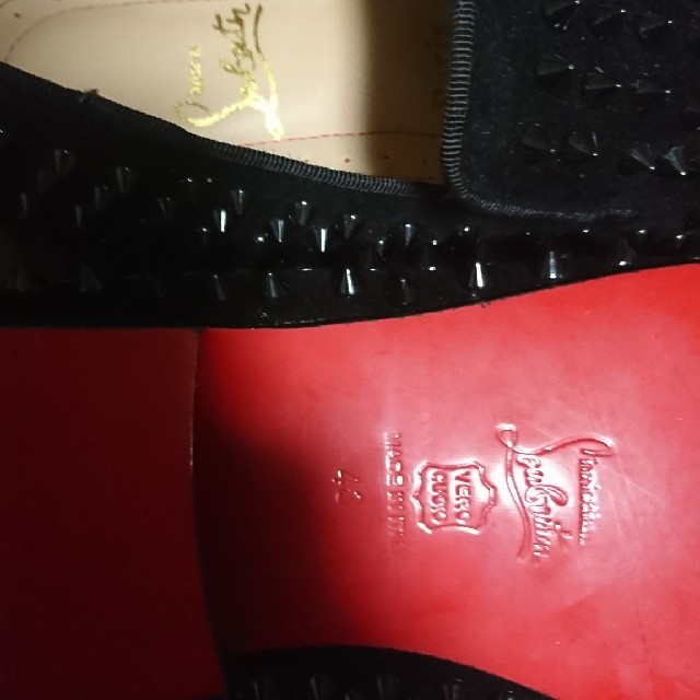 Christian Louboutin(クリスチャンルブタン)のChristian Louboutin スタッズシューズ 財布と同時購入で値引き メンズの靴/シューズ(スリッポン/モカシン)の商品写真