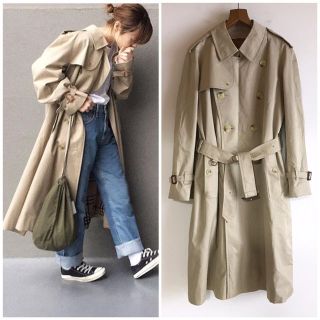 バーバリー(BURBERRY)のm◯様専用 バーバリー ダブルトレンチコート ベージュ(トレンチコート)