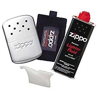 【新品未使用】携帯用カイロ ZIPPO ハンディウォーマー&オイルセット(その他)