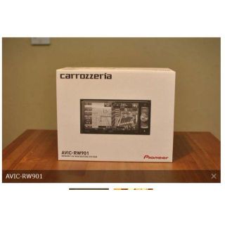 パイオニア(PIONEER)のヤフオク質問者専用　新品・保証書未記入品・ 楽ナビ AVIC-RW901(カーナビ/カーテレビ)