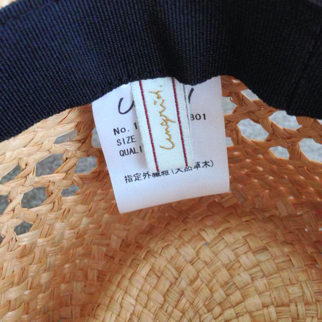 Ungrid(アングリッド)のUngrid☆麦わらハット レディースの帽子(ハット)の商品写真