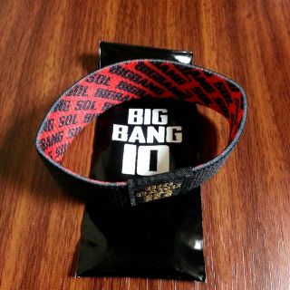 【新品】BIGBANG 10周年 レアグッズ SOL リバーシブル マルチバンド(男性タレント)