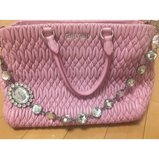 miumiu - miumiu♡ナッパクリスタル バッグの通販 by manami's shop