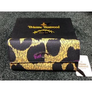 ヴィヴィアンウエストウッド(Vivienne Westwood)のVivienneWestwood 長財布 レオパード(財布)