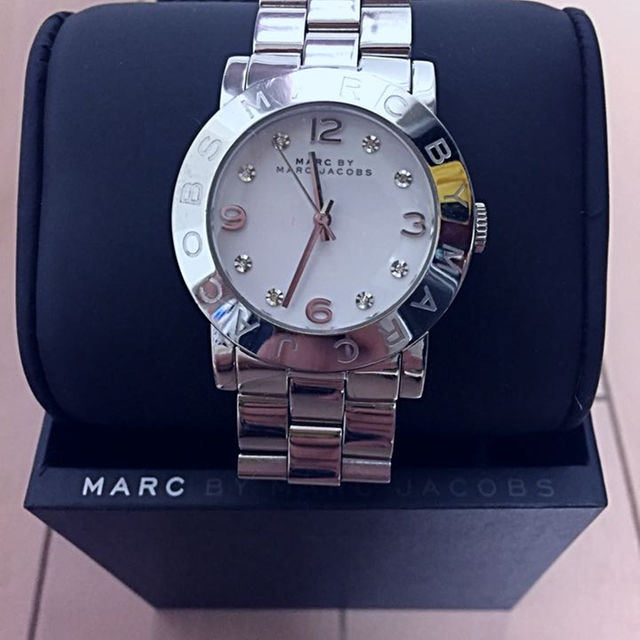 【正規店購入品】マークバイマークジェイコブス ウォッチ シルバー腕時計